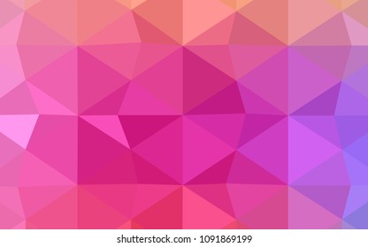 Light Blue, Green vector shining triangular cover. Colorful abstract illustration with gradient. Brand-new design for your business.