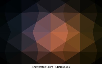 Light Blue, Green vector shining triangular cover. Modern geometrical abstract illustration with gradient. Triangular pattern for your business design.