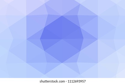 Light Blue, Green vector shining triangular backdrop. Elegant bright polygonal illustration with gradient. That pattern can be used as a part of a brand book.