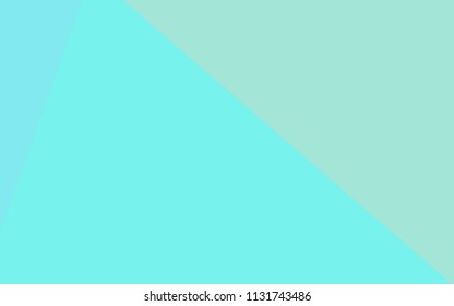 Light Blue, Green vector shining triangular backdrop with a gem in a centre. Elegant polygonal illustration with gradient. New template for your brand book.