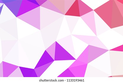 Light Blue, Green vector shining triangular backdrop. A completely new color illustration in a polygonal style. New template for your brand book.