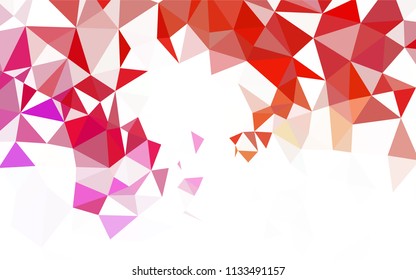 Light Blue, Green vector shining triangular backdrop. Modern abstract illustration with triangles. Completely new template for your banner.