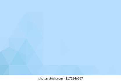 Light Blue, Green vector shining triangular layout. Modern abstract illustration with triangles. Completely new template for your banner.