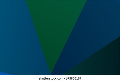 Light Blue, Green vector shining triangular background. Brand-new colored illustration in blurry style with gradient. A new texture for your design.