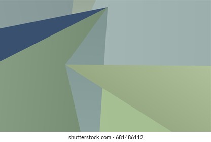 Light Blue, Green vector shining triangular pattern. A sample with polygonal shapes. A completely new template for your business design.