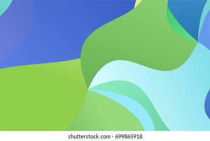 Light Blue, Green vector shining cranked pattern. Brand-new colored illustration in blurry style with gradient. Brand-new style for your business design.