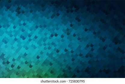 Light Blue, Green vector shining cranked pattern. Shining crooked illustration in a brand-new style. The elegant pattern can be used as part of a brand book.