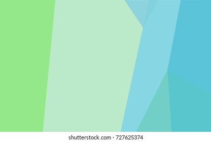 Light Blue, Green vector shining triangular background. A completely new color illustration in a vague style. The elegant pattern can be used as part of a brand book.