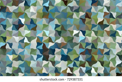 Light Blue, Green vector shining cranked background. An elegant bright illustration with gradient. The textured pattern can be used for background.