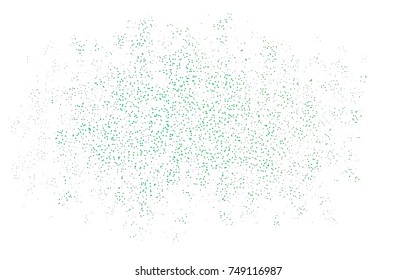 Light Blue, Green vector of small triangles on white background. Illustration of abstract texture of triangles. Pattern design for banner, poster, cover.