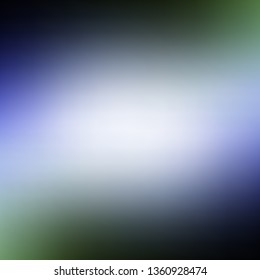 Light Blue, Green vector smart blurred template. Abstract illustration with gradient blur design. Sample for your web designers.