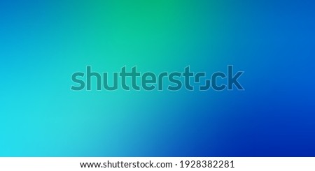 Light Blue, Green vector smart blurred pattern. Shining colorful illustration in blur style. Base for your app design.