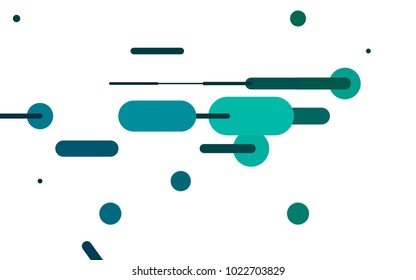 Light Blue, Green vector template with repeated sticks. Shining colored illustration with rounded stripes. The pattern can be used for medical ad, booklets, leaflets