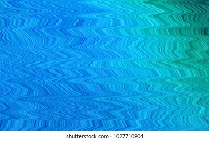 Light Blue, Green vector template with liquid shapes. A sample with blurred bubble shapes. New composition for your brand book.
