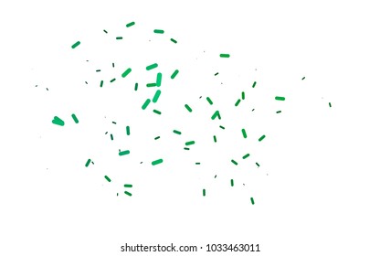 Light Blue, Green vector template with repeated sticks. Glitter abstract illustration with colored sticks. The pattern can be used as ads, poster, banner for medicine.