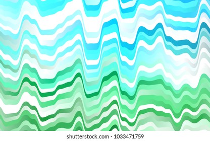 Light Blue, Green vector template with bubble shapes. A sample with blurred bubble shapes. A new texture for your  ad, booklets, leaflets.