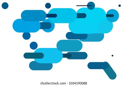 Light Blue, Green vector template with repeated sticks. Blurred decorative design in simple style with lines. The pattern can be used for medical ad, booklets, leaflets