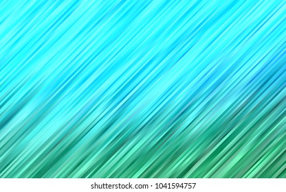 Light Blue, Green vector template with lava shapes. A sample with blurred bubble shapes. Marble style for your business design.