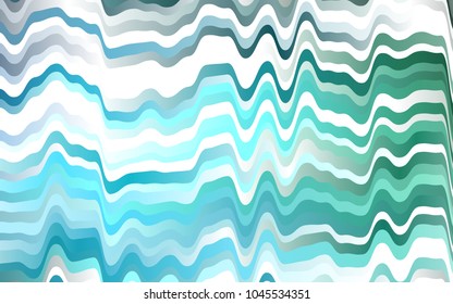 Light Blue, Green vector template with abstract lines. Brand-new colored illustration in marble style with gradient. Marble design for your web site.