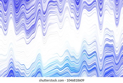 Light Blue, Green vector template with lava shapes. An elegant bright illustration with gradient. New composition for your brand book.