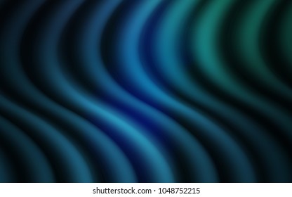 Light Blue, Green vector template with bubble shapes. Shining crooked illustration in marble style. Brand-new design for your ads, poster, banner.