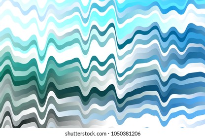 Light Blue, Green vector template with bubble shapes. A vague circumflex abstract illustration with gradient. Brand-new design for your ads, poster, banner.