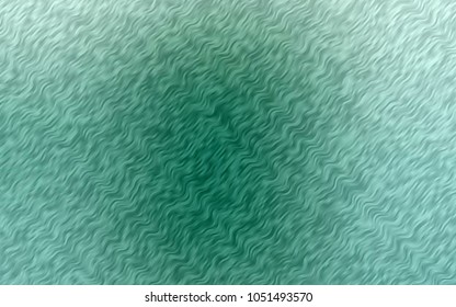 Light Blue, Green vector template with bent ribbons. Colorful illustration in abstract marble style with gradient. Brand-new design for your ads, poster, banner.