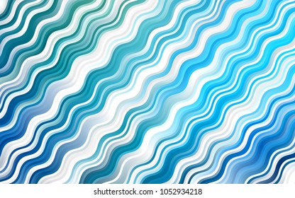 Light Blue, Green vector template with bubble shapes. Creative geometric illustration in marble style with gradient. A completely new template for your business design.