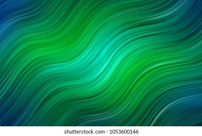 Light Blue, Green vector template with bubble shapes. Brand-new colored illustration in marble style with gradient. Marble design for your web site.