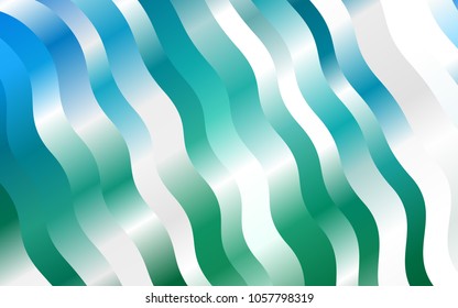 Light Blue, Green vector template with bubble shapes. Creative geometric illustration in marble style with gradient. The template for cell phone backgrounds.