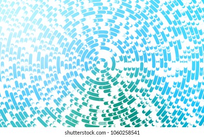 Light Blue, Green vector template with bent ribbons. A completely new color illustration in marble style. A completely new template for your business design.