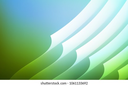 Light Blue, Green vector template with repeated sticks. Modern geometrical abstract illustration with Lines. Best design for your ad, poster, banner.