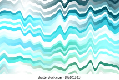 Light Blue, Green vector template with liquid shapes. Brand-new colored illustration in marble style with gradient. A completely new marble design for your business.