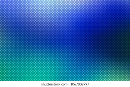 Light Blue, Green vector template with circles. Beautiful colored illustration with blurred circles in nature style. Pattern can be used for beautiful websites.