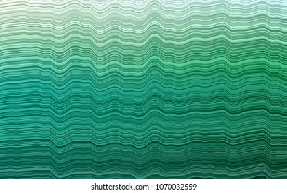 Light Blue, Green vector template with liquid shapes. Geometric illustration in marble style with gradient.  Brand-new design for your ads, poster, banner.