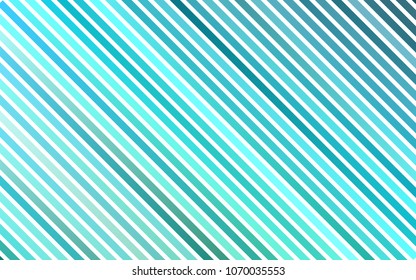Light Blue, Green vector template with repeated sticks. Decorative shining illustration with lines on abstract template. The pattern can be used for busines ad, booklets, leaflets