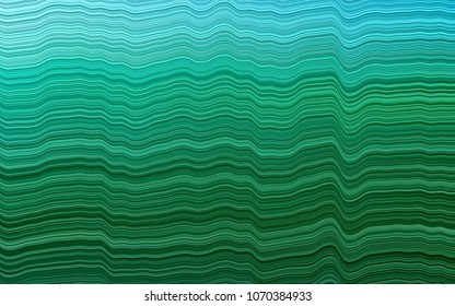 Light Blue, Green vector template with bubble shapes. Creative illustration in halftone marble style with gradient. The best blurred design for your business.