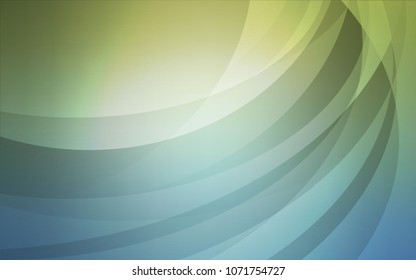 Light Blue, Green vector template with lava shapes. Geometric illustration in marble style with gradient.  A new texture for your  ad, booklets, leaflets.