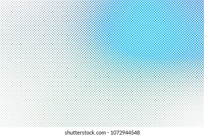 Light Blue, Green vector  template with circles. Abstract illustration with colored bubbles in nature style. Pattern can be used as texture of water, rain drops.