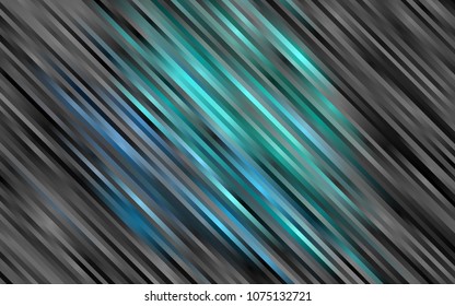 Light Blue, Green vector template with repeated sticks. Shining colored illustration with narrow lines. The pattern can be used for busines ad, booklets, leaflets