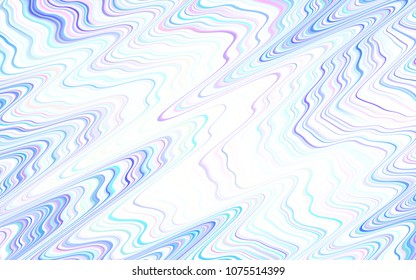 Light Blue, Green vector template with repeated sticks. Lines on blurred abstract background with gradient. Pattern for ads, posters, banners.