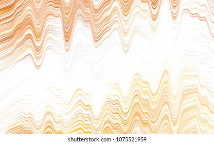 Light Blue, Green vector template with lines, ovals. Shining crooked illustration in marble style. Textured wave pattern for backgrounds.
