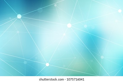 Light Blue, Green vector template with circles, triangles. Illustration with set of colorful abstract circles and lines. Pattern can be used for beautiful websites.