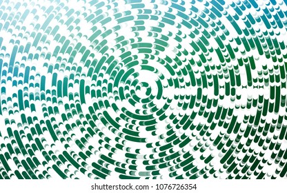 Light Blue, Green vector template with bent lines. Creative geometric illustration in marble style with gradient. A new texture for your  ad, booklets, leaflets.