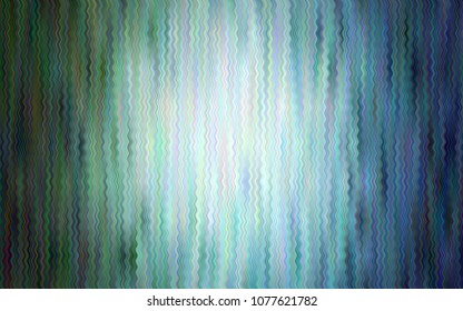 Light Blue, Green vector template with abstract circles. Geometric illustration in marble style with gradient.  A new texture for your  ad, booklets, leaflets.