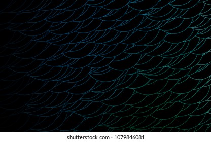 Light Blue, Green vector  template with circles. Illustration with set of shining colorful abstract circles. Beautiful design for your business natural advert.