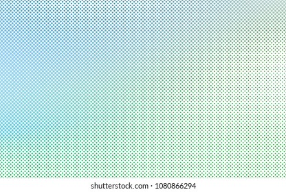 Light Blue, Green vector  template with circles. Modern abstract illustration with colorful water drops. Completely new template for your brand book.