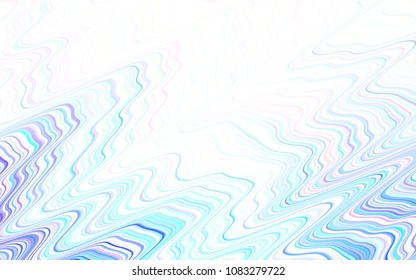 Light Blue, Green vector template with repeated sticks. Decorative shining illustration with lines on abstract template. Smart design for your business advert.