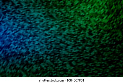 Light Blue, Green vector template with bent lines. Creative geometric illustration in marble style with gradient. Marble design for your web site.