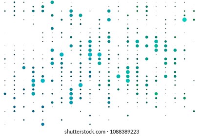 Light Blue, Green vector  template with circles. Modern abstract illustration with colorful water drops. The pattern can be used for beautiful websites.